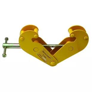 Pince à poutre - CMU de 1T à 20T - Largeur de poutre de 75 à 370 mm - Coloris : Noir ou Jaune Pince à poutre - CMU de 1T à 20T - Largeur de poutre de 75 à 370 mm - Coloris : Noir ou Jaune Visuel